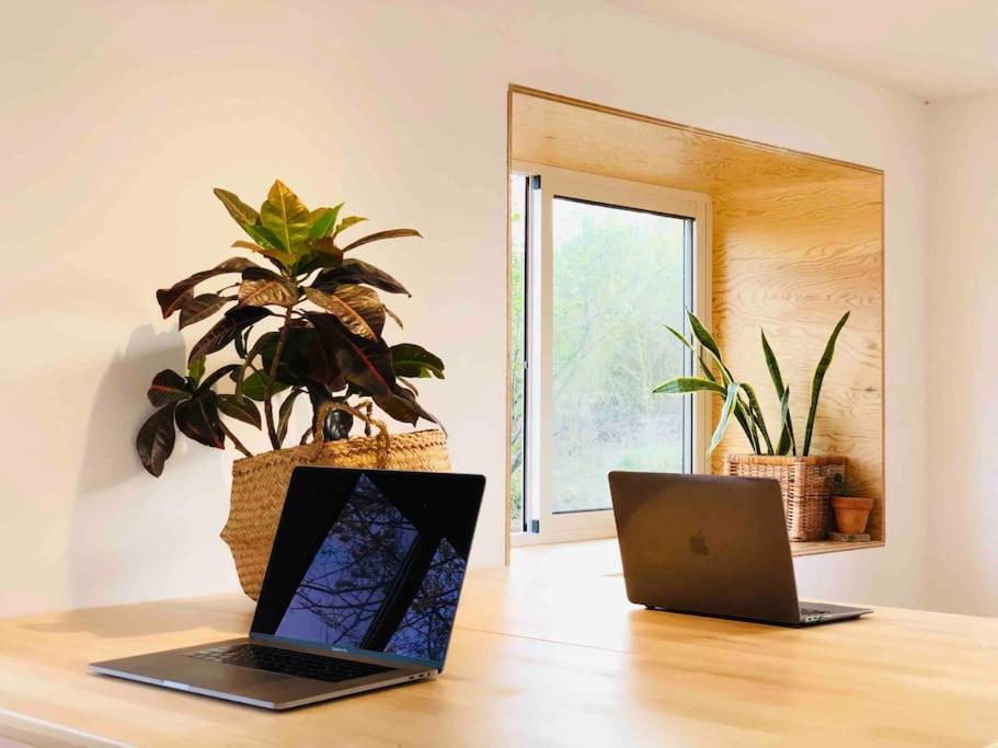 Eco Tiny Home & Office For Digital Nomads Vallmoll Экстерьер фото