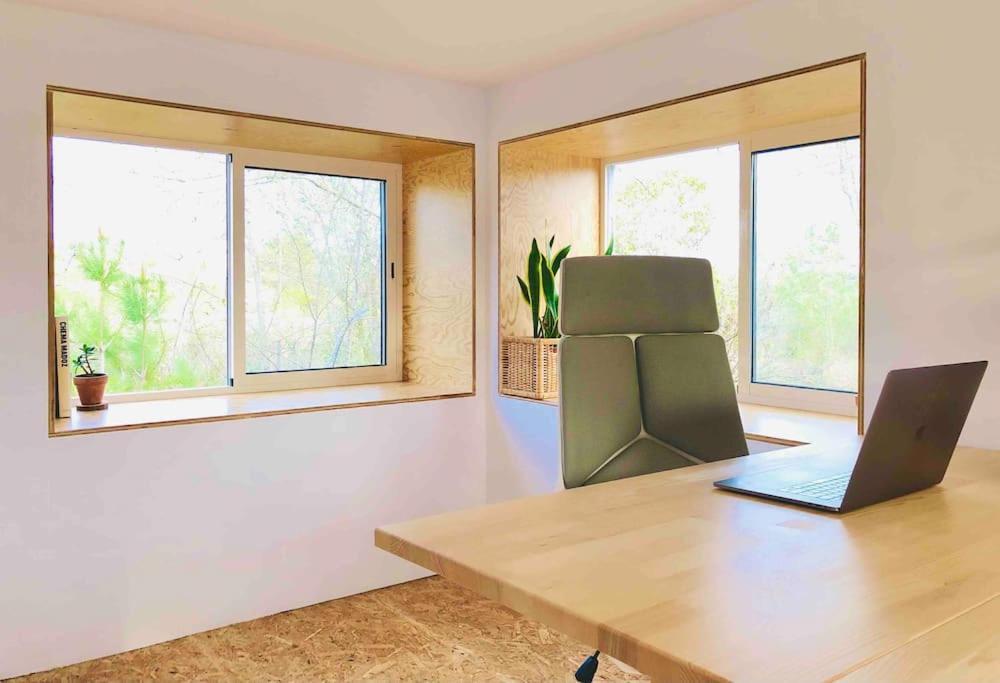 Eco Tiny Home & Office For Digital Nomads Vallmoll Экстерьер фото
