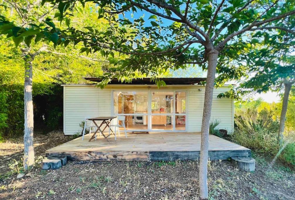 Eco Tiny Home & Office For Digital Nomads Vallmoll Экстерьер фото