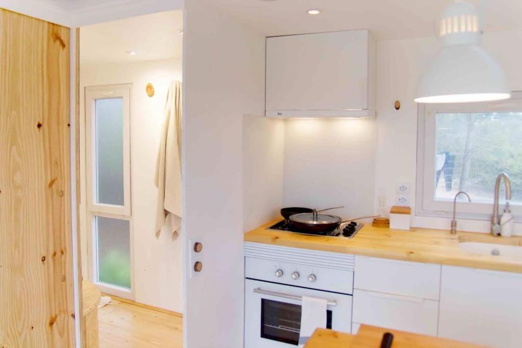 Eco Tiny Home & Office For Digital Nomads Vallmoll Экстерьер фото